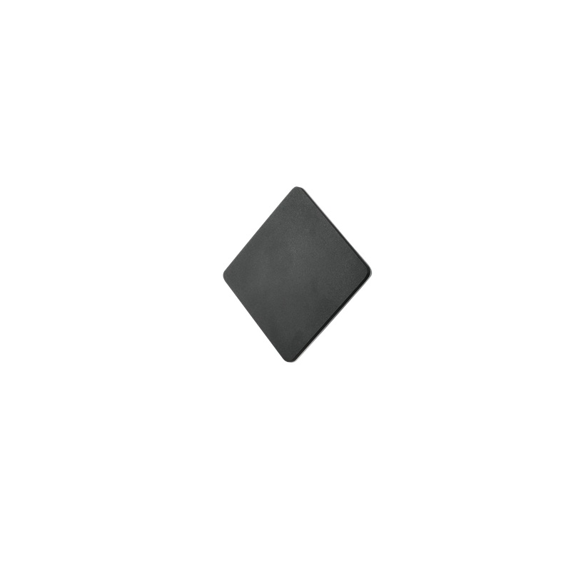 IM1 LAMPARA APLIQUE LED CUADRADO NEGRO P/INTERIOR 50143A-BK 3000K 8W L/CALIDA