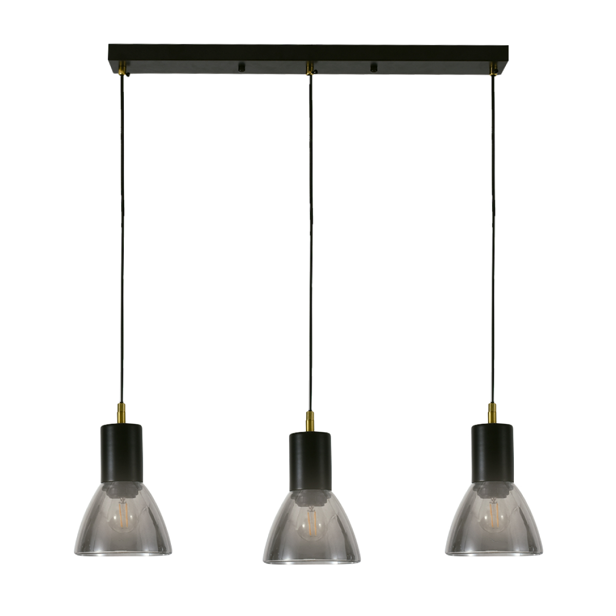 TLD LAMPARA COLGANTE LINEAL COPAS AHUMADAS 11012896