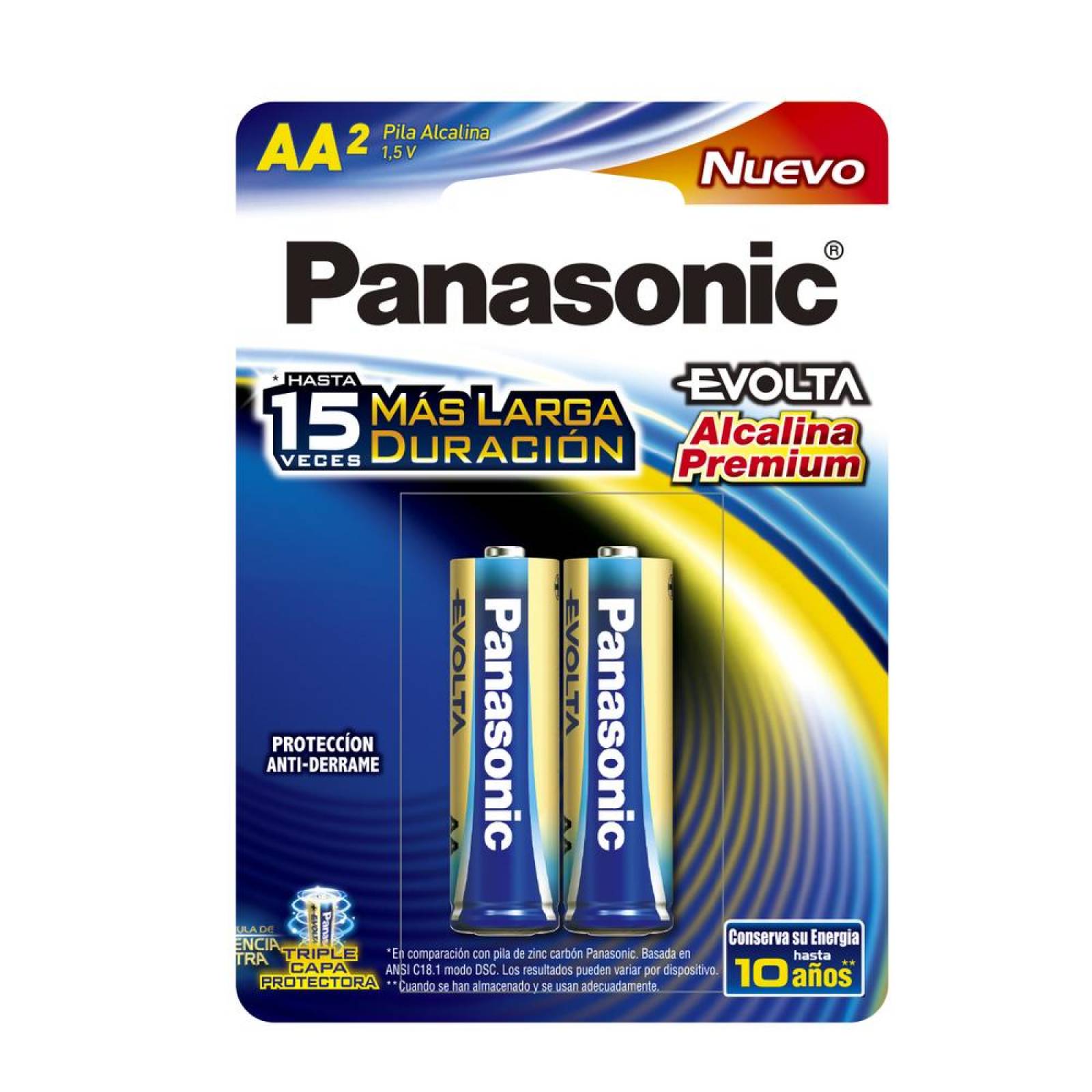 PANASONIC BATERIA ALKALINA-AA EVOLTA