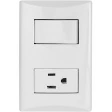 EAGLE T&J ARMADA TOMA Y APAGADOR PLATA 8006SPL 3VIAS 16AMP 110V
