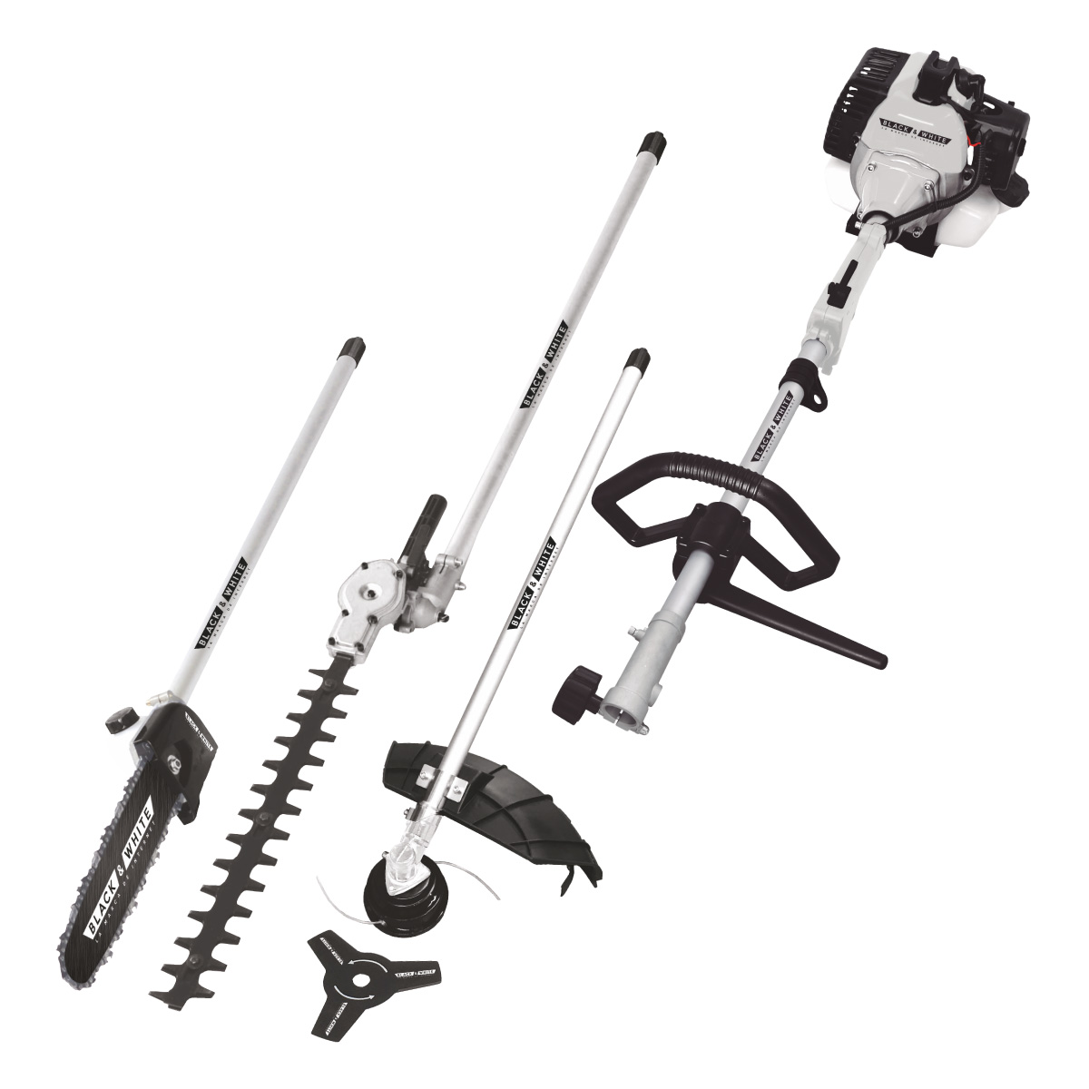 BLACK AND WHITE MOTOGUADAÑA MULTIFUNCION 52CC 2HP BWD52 4-1 (7101000085)