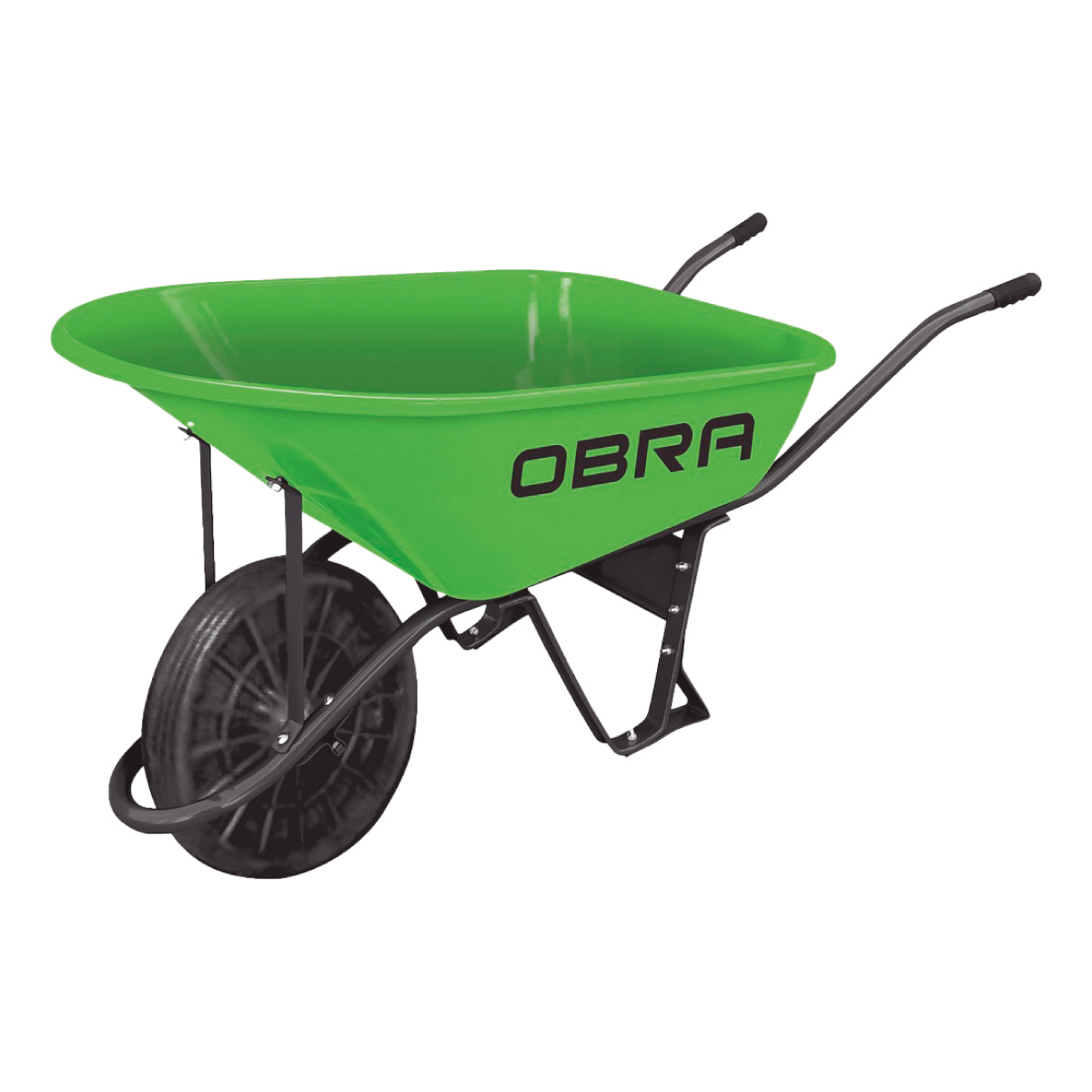 OBRA CARRETILLO METAL 120L LLANTA SOLIDA CAM8160S