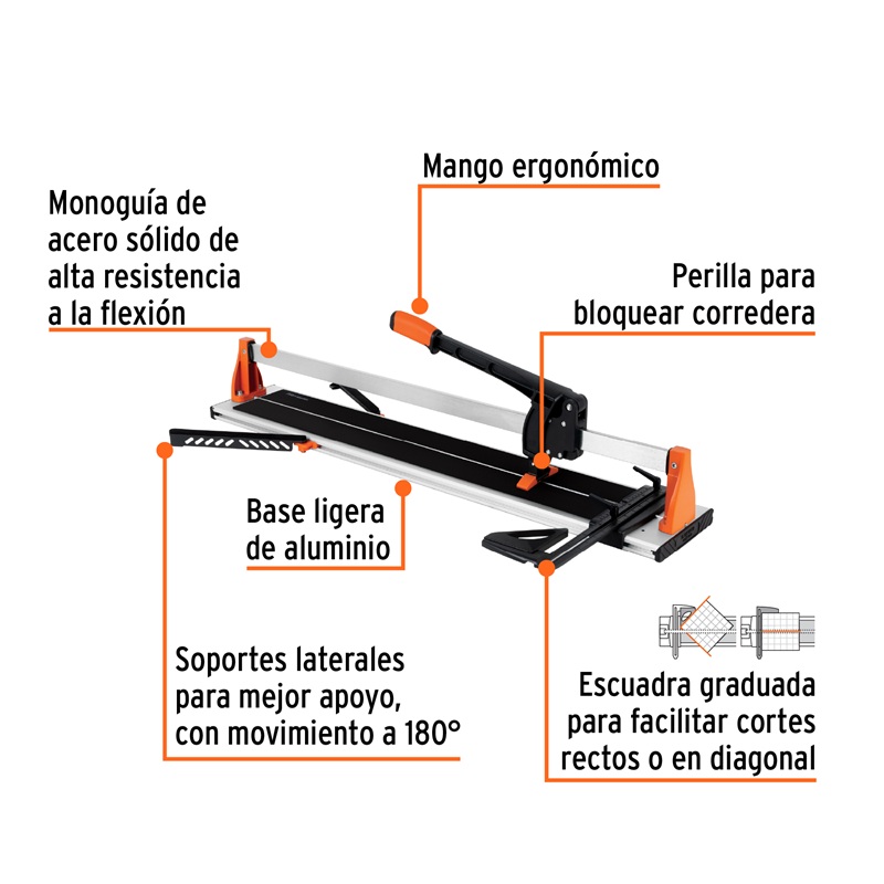 TRUPER EXPERT CORTADORA DE AZULEJO PROF 90CM CAZ-90X (11773) 40778