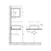 AMERICAN STANDARD LAVATORIO SOBREPONER BLANCO BOXE II PREP-4-8 (19.00537.020) 81460 (DESCONTINUADO) - Imagen 2