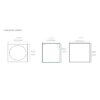 CORONA MUEBLE ESENCIAL C/LAVAMANOS MARSELLA 85*55.4*51.5CMS (19.02598.020) - Imagen 3